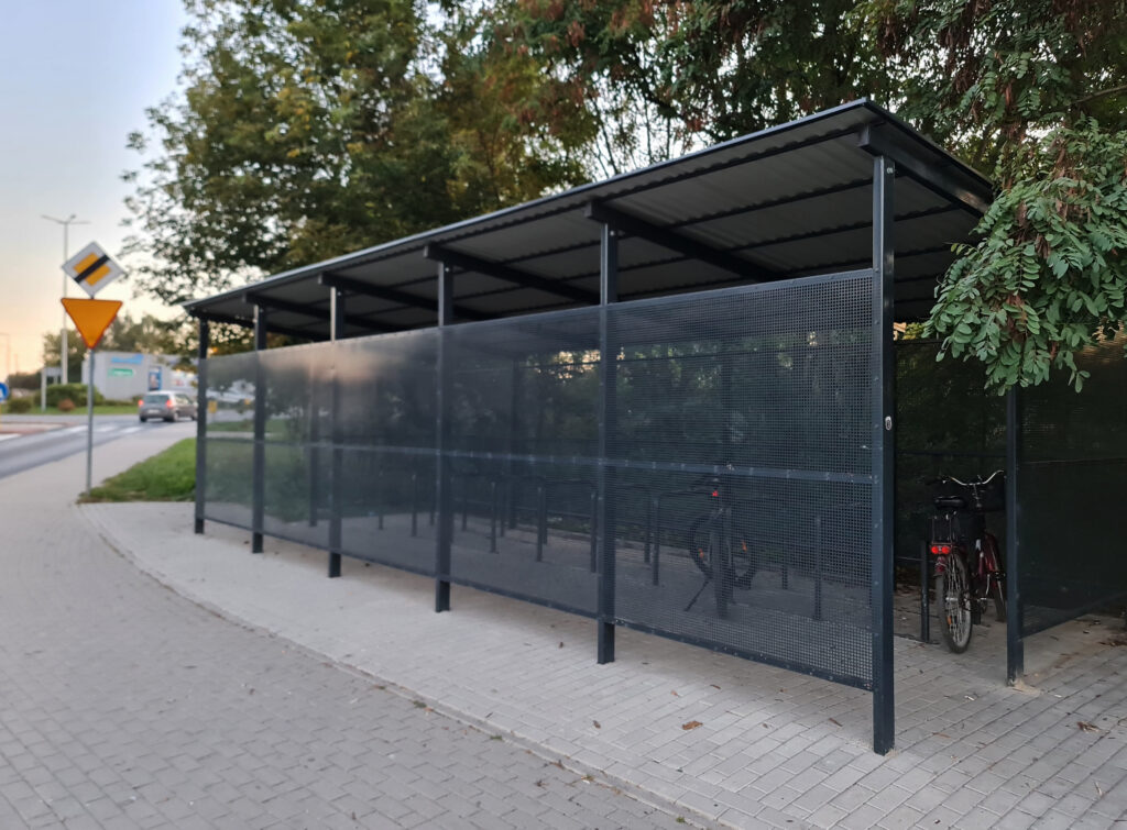 Wiata na rowery Poznań
