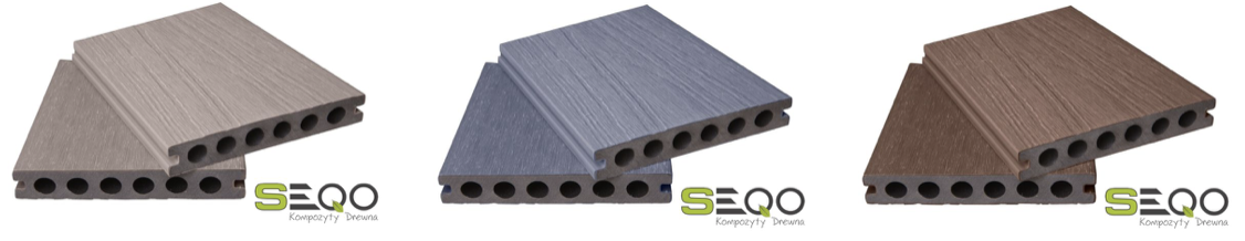 Kolory Model Co-Extrusion - czekoladowy, ciemnoszary, kawowy