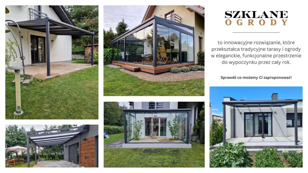 Szklany ogród jako oranżeria